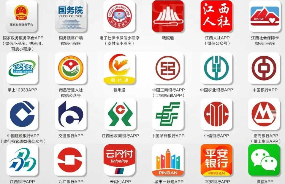 江西省電子社?？ǖ纳暾埡灠l(fā)渠道